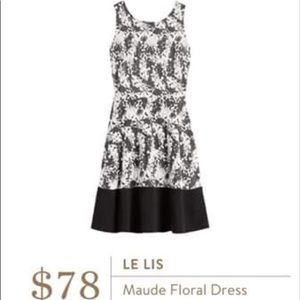 New with out tags le Lis dress